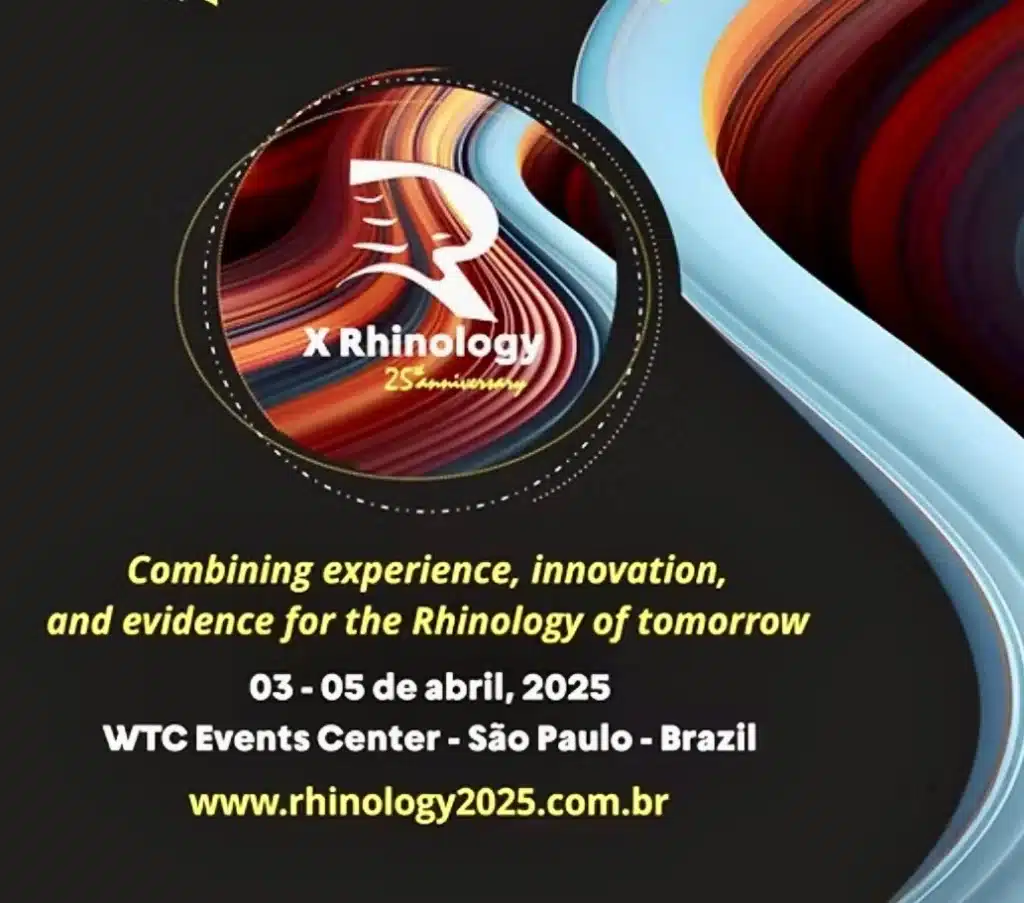 X Rhinology 25 anniversary
Combining experience, innovation, and evidence for the Rhinology of tomorrow
03-05 de abril, 2025
WTC Events Center - São Paulo - Brazil